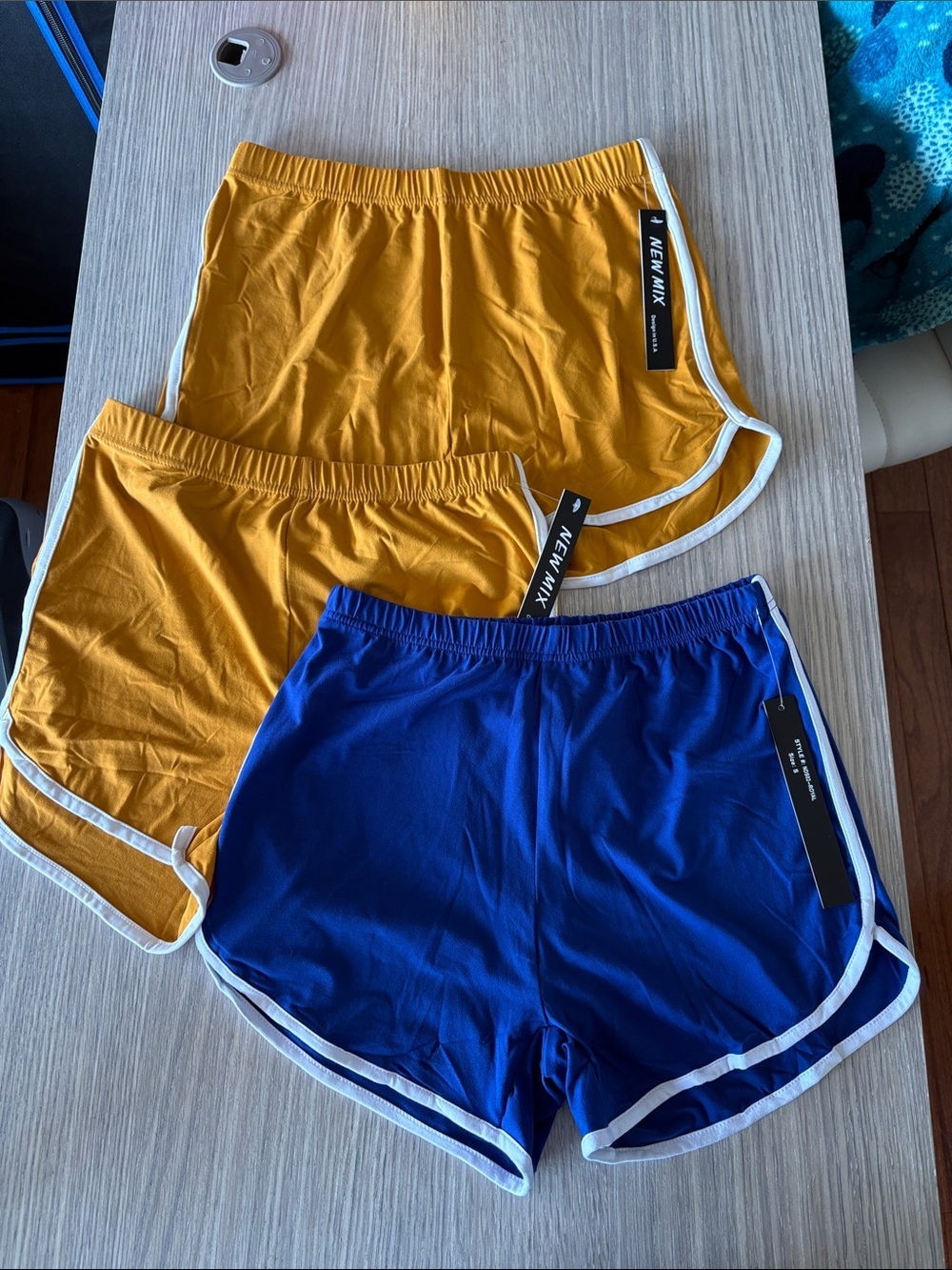 NWT New Mix Dolphin Lounge Shorts Bundle of 3 | 2 Small, 1 Medium